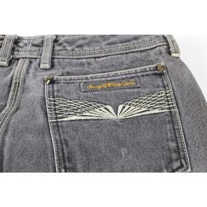 Vintage 80's Sergio Valente Jeans High Rise Straight Leg 32 x 36 L Black Wash